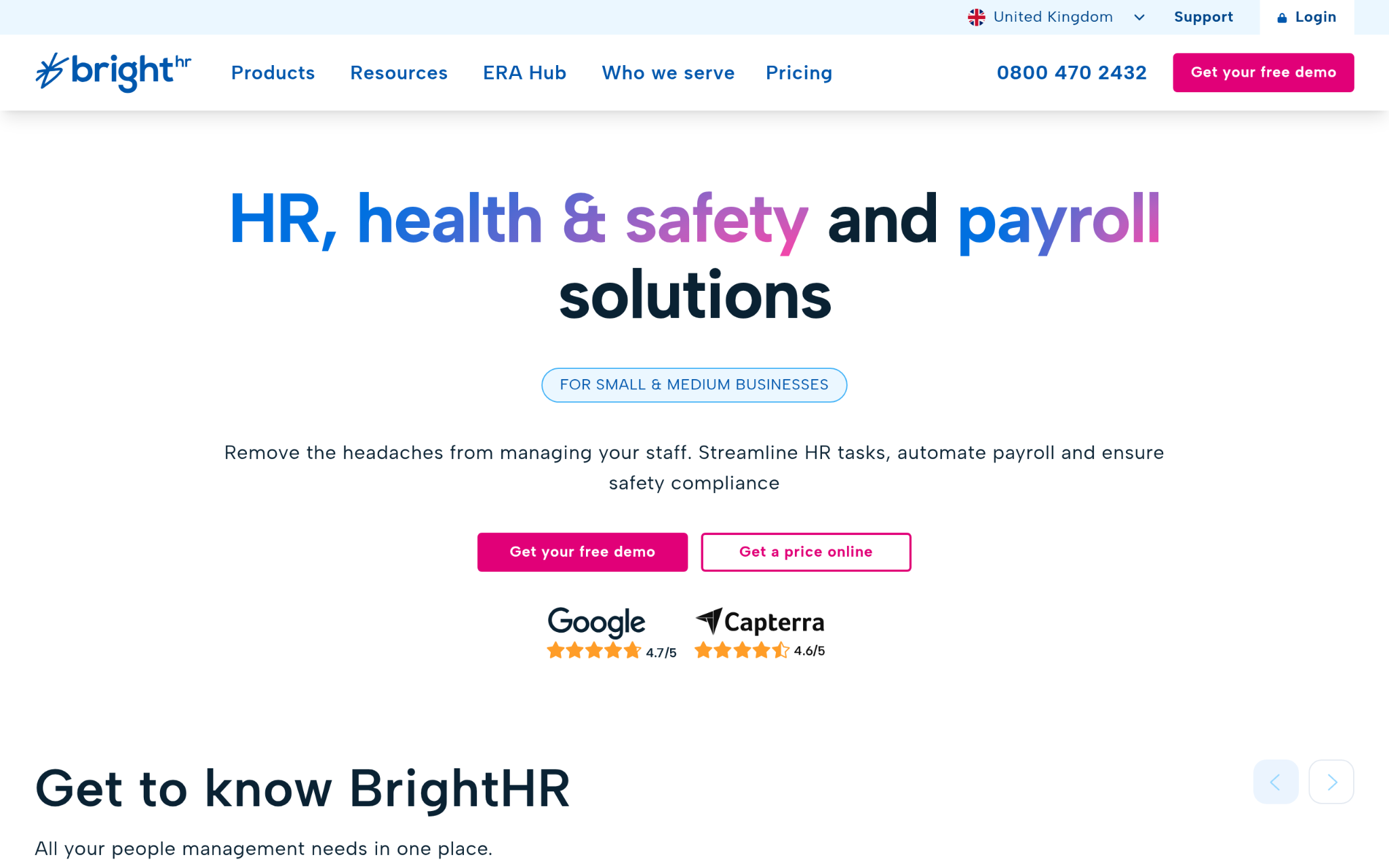 BrightHR Screenshot